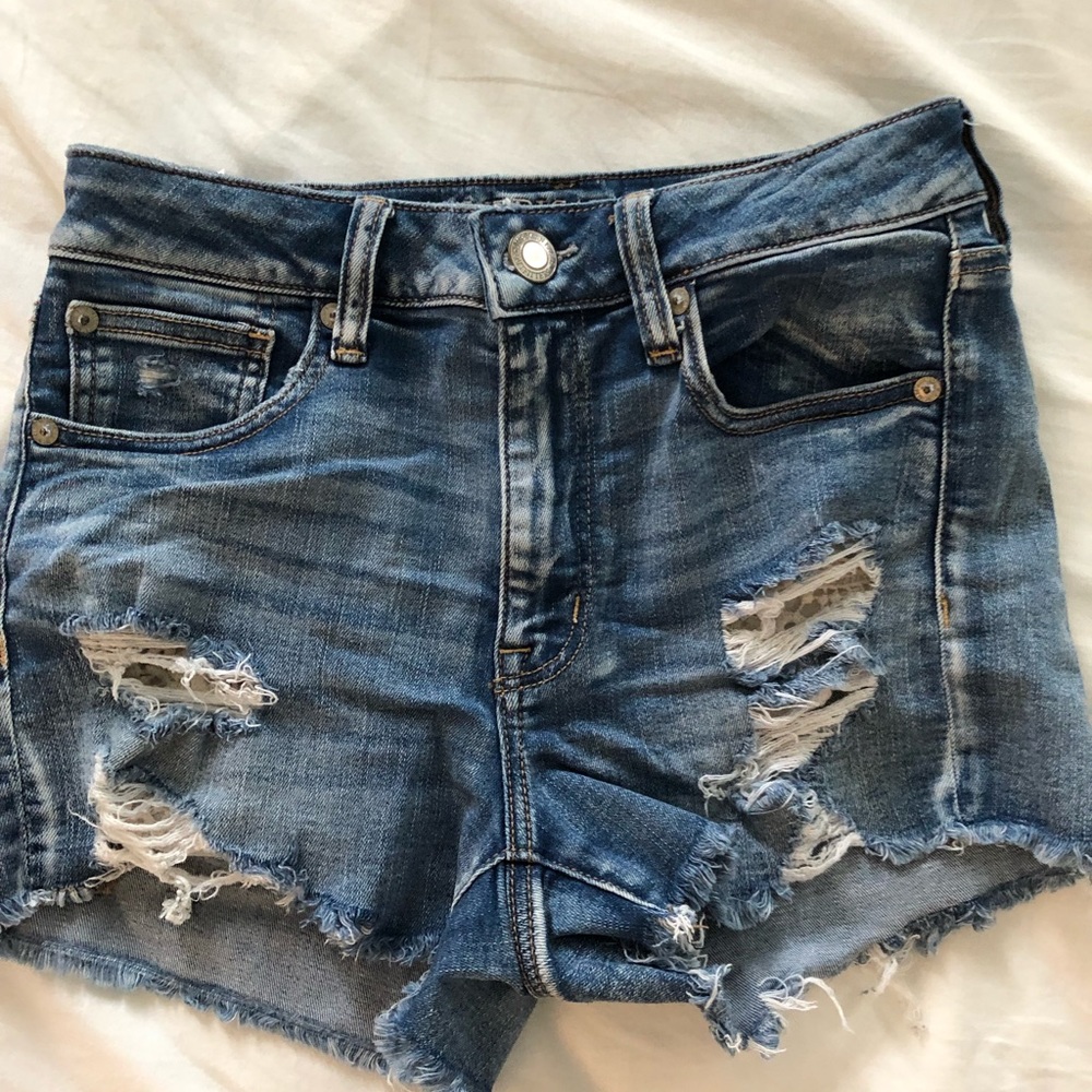 American Eagle jean shorts